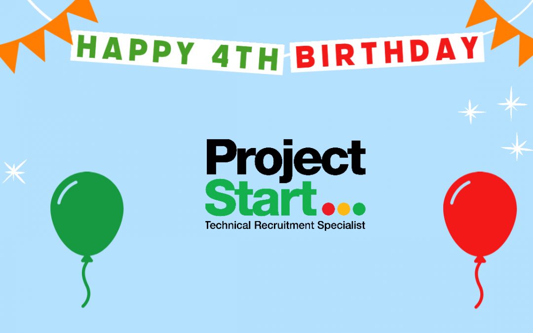 Celebrating 4 years at Project Start