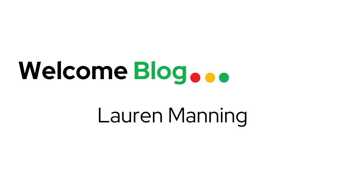 Welcoming Lauren Manning