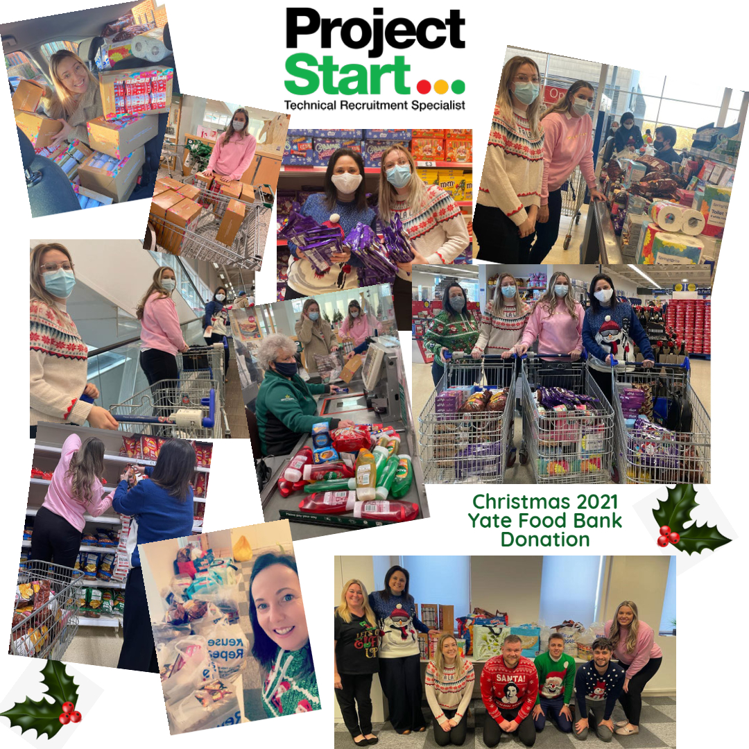 Project Start team up with Yate Food Bank